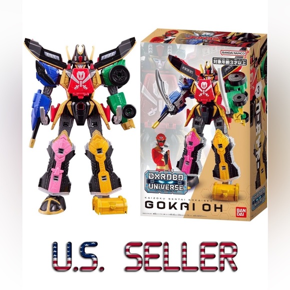BANDAI Power Rangers GOKAIGER DX Gokai Oh Gokaioh megazord zord